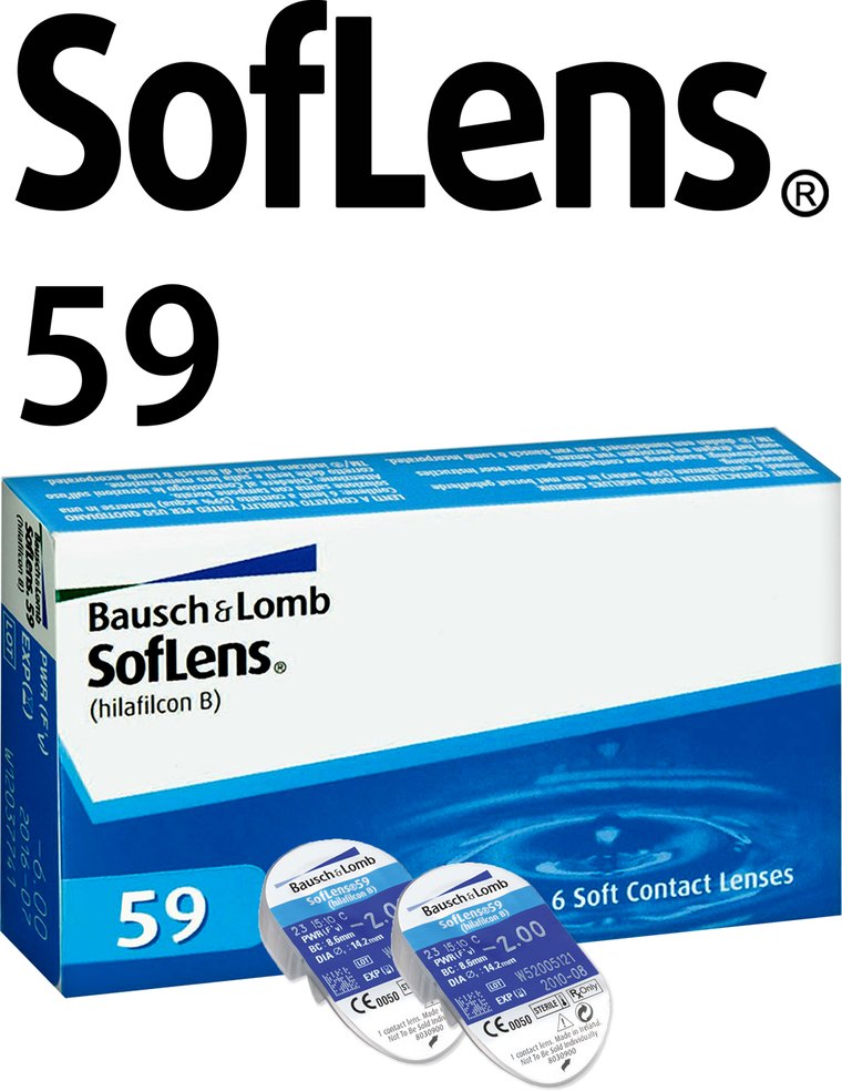 Bausch + Lomb SofLens 59 prescription contact lenses